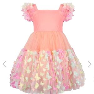 Lola and the boys almost new butterfly dress size 2!